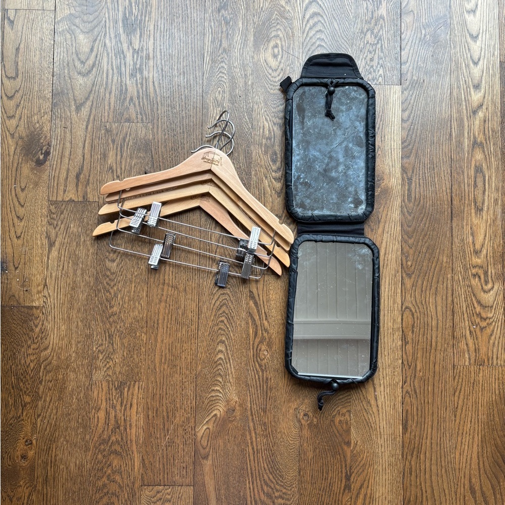 Dream Duffel Hangers and Mirror